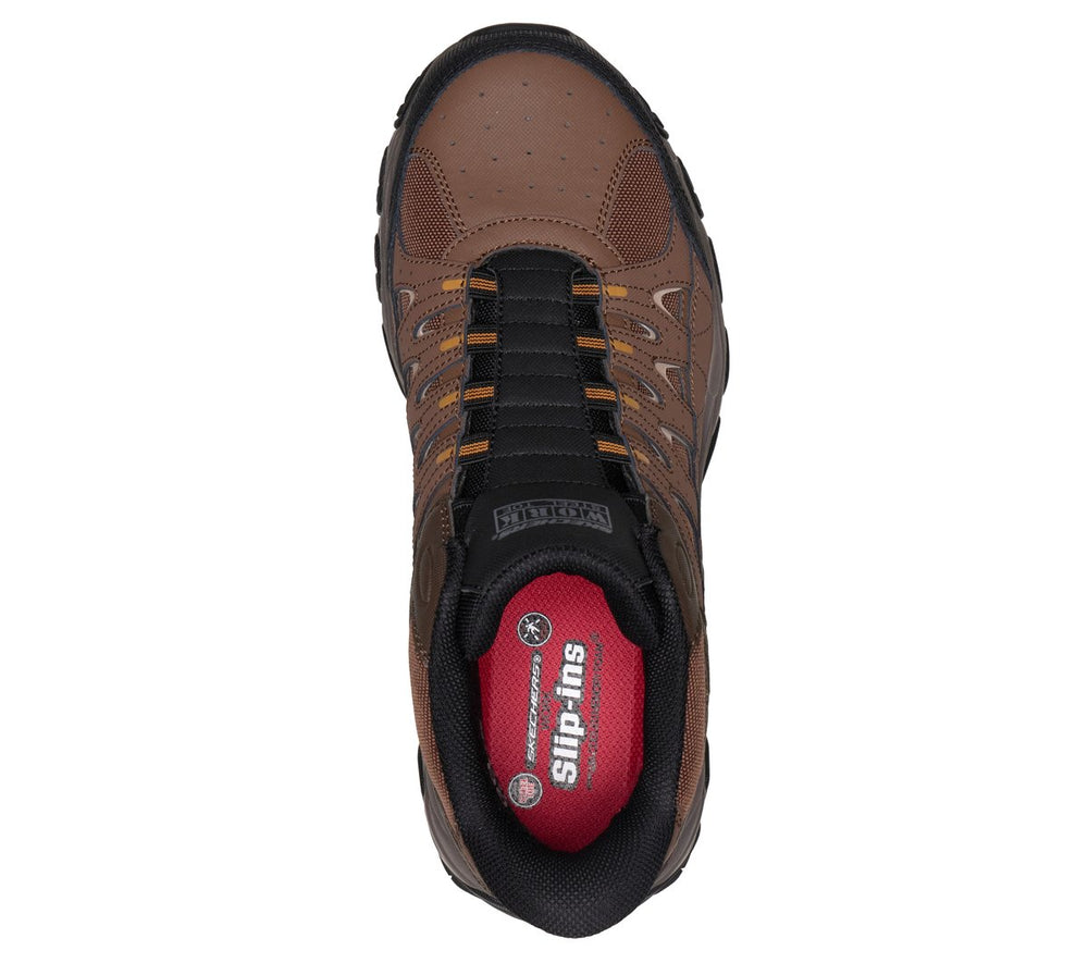 Men Skechers Slip-ins Work: After Burn M. Fit 2.0 - Brimrock