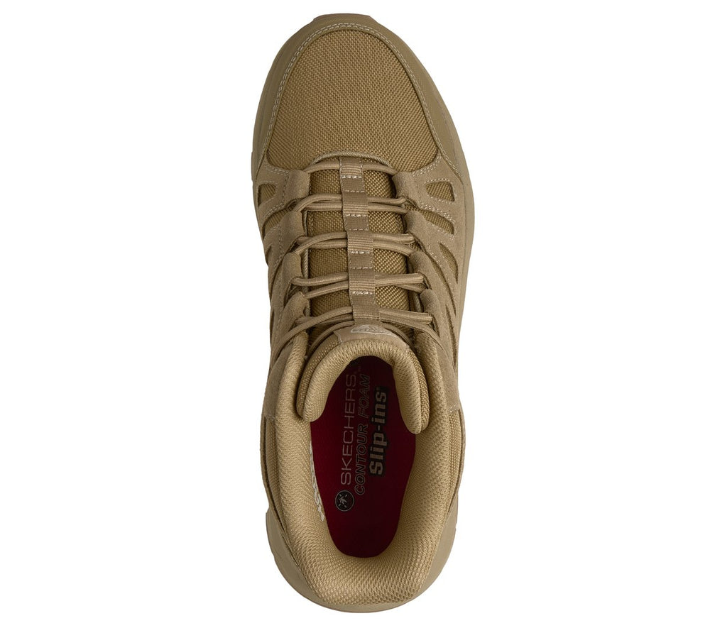 Men Skechers Slip-ins Work Slip-Resistant: D'Lux Journey