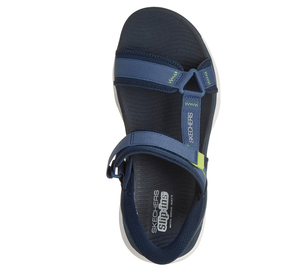 Men Skechers Slip-ins: GO WALK Glide-Step 2.0 Sandal - Gerry