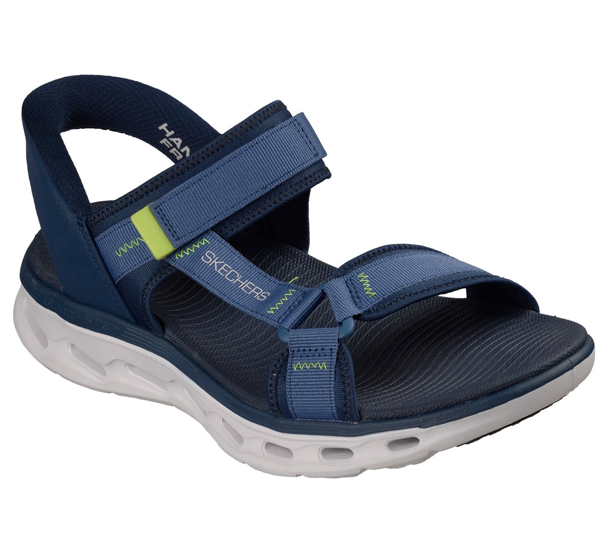 Men Skechers Slip-ins: GO WALK Glide-Step 2.0 Sandal - Gerry