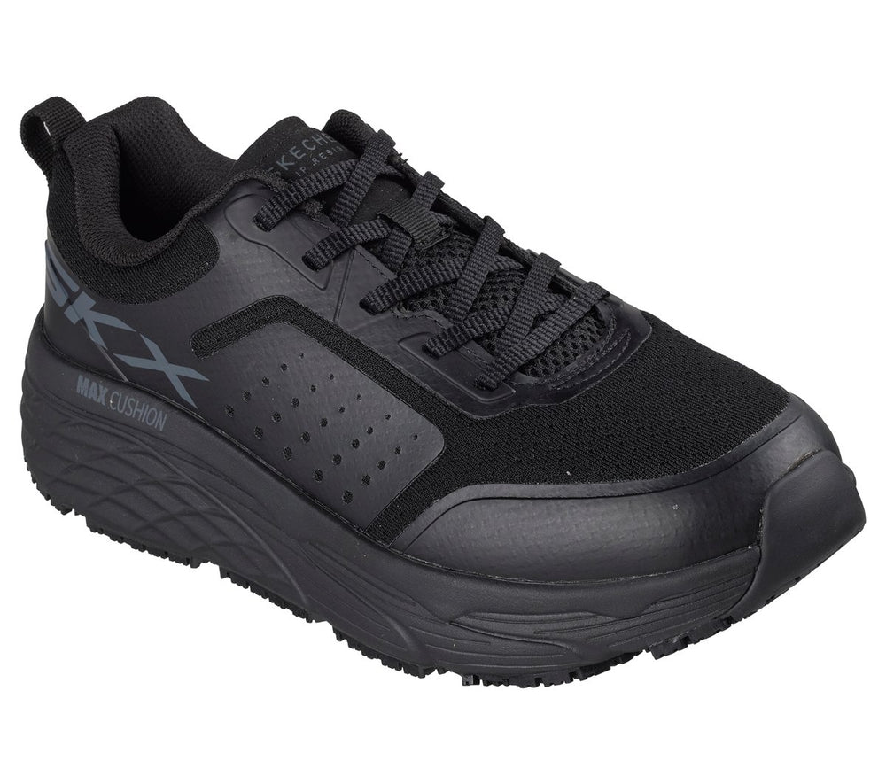 Men Skechers Work Slip-Resistant: Max Cushioning Elite