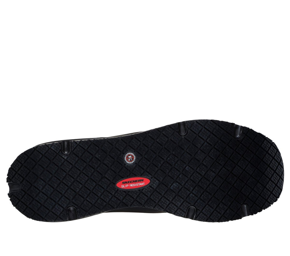 Men Skechers Work Slip-Resistant Relaxed Fit: UNO - Sutal