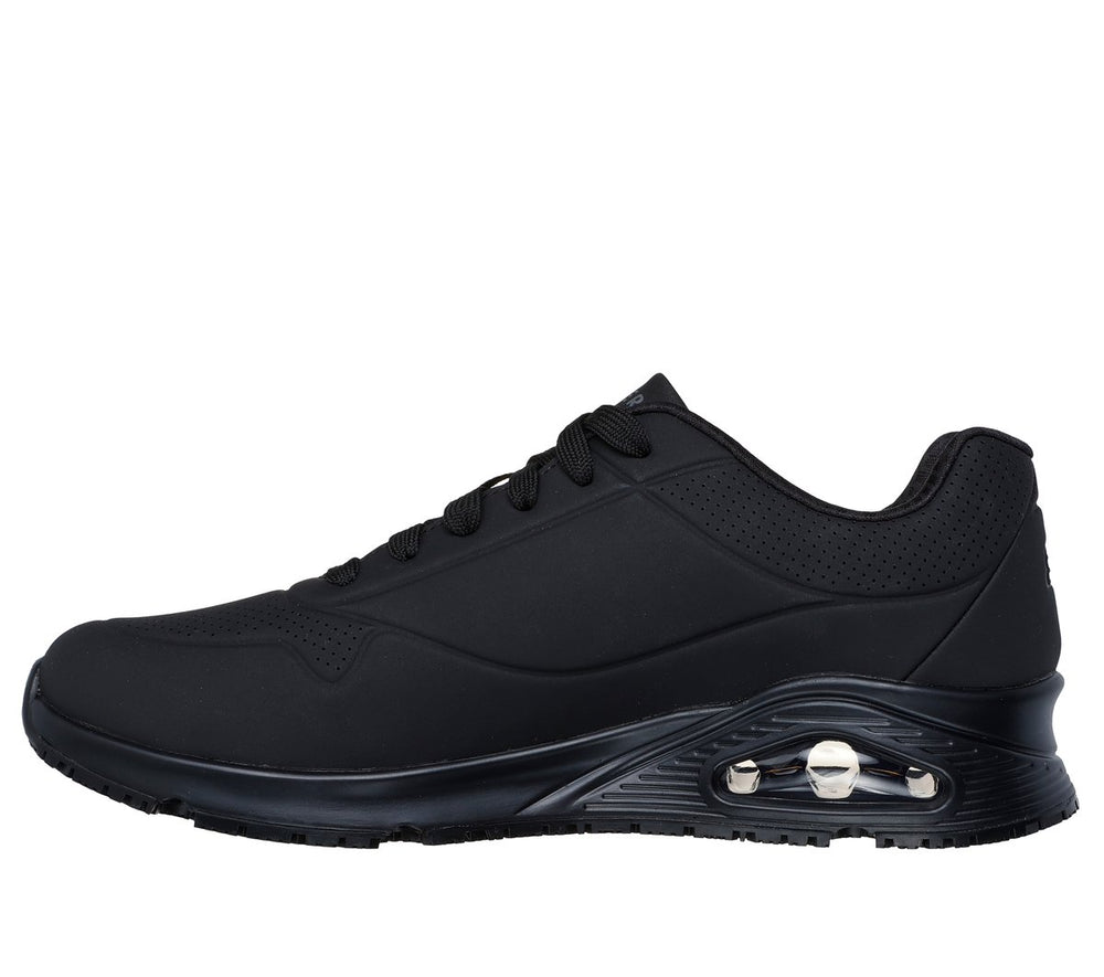Men Skechers Work Slip-Resistant Relaxed Fit: UNO - Sutal