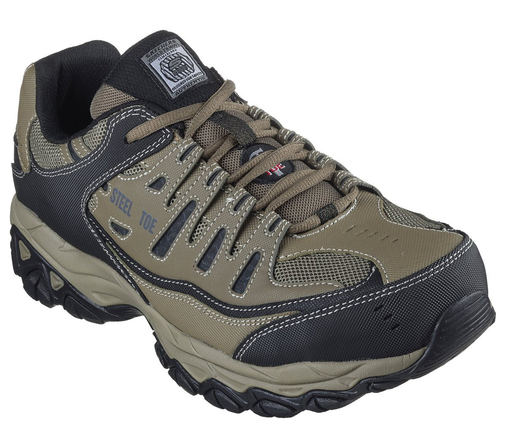 Men Skechers Work Relaxed Fit: Cankton ST