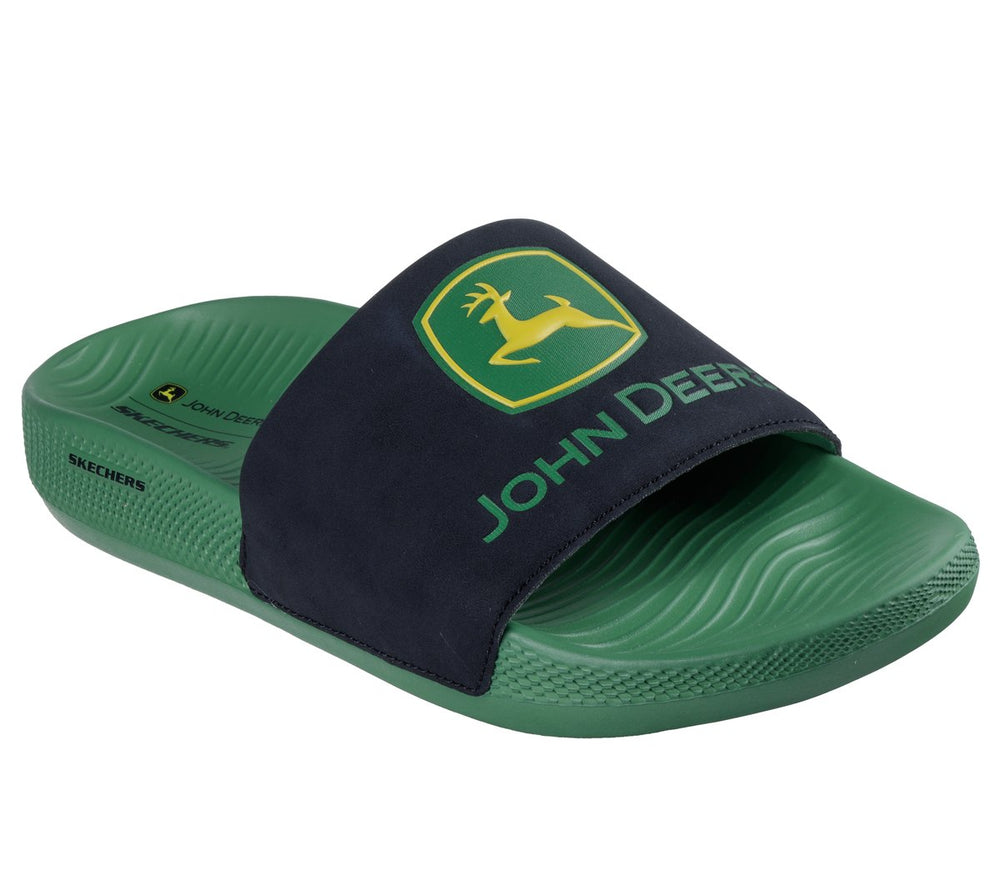 Men Skechers John Deere: Low Slider - Big Logo