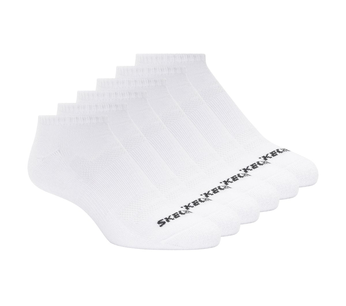 Men Skechers 6 Pack Core Low Cut Large Socks