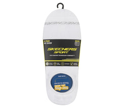 Men Skechers 6 Pack Men's Sneaker Liner Socks