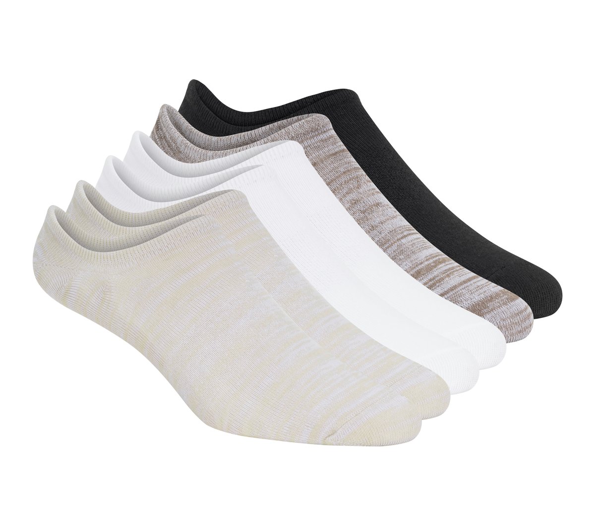 Men Skechers 6 Pack Men's Sneaker Liner Socks