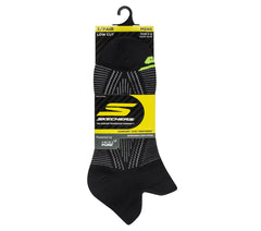 Men Skechers 3 Pack Men's Performance Low Cut Pattern Socks