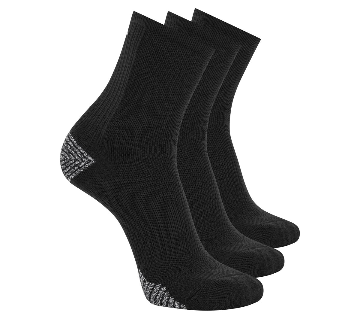 Men Skechers 3 Pack Men's Performance Running High Quarter Socks