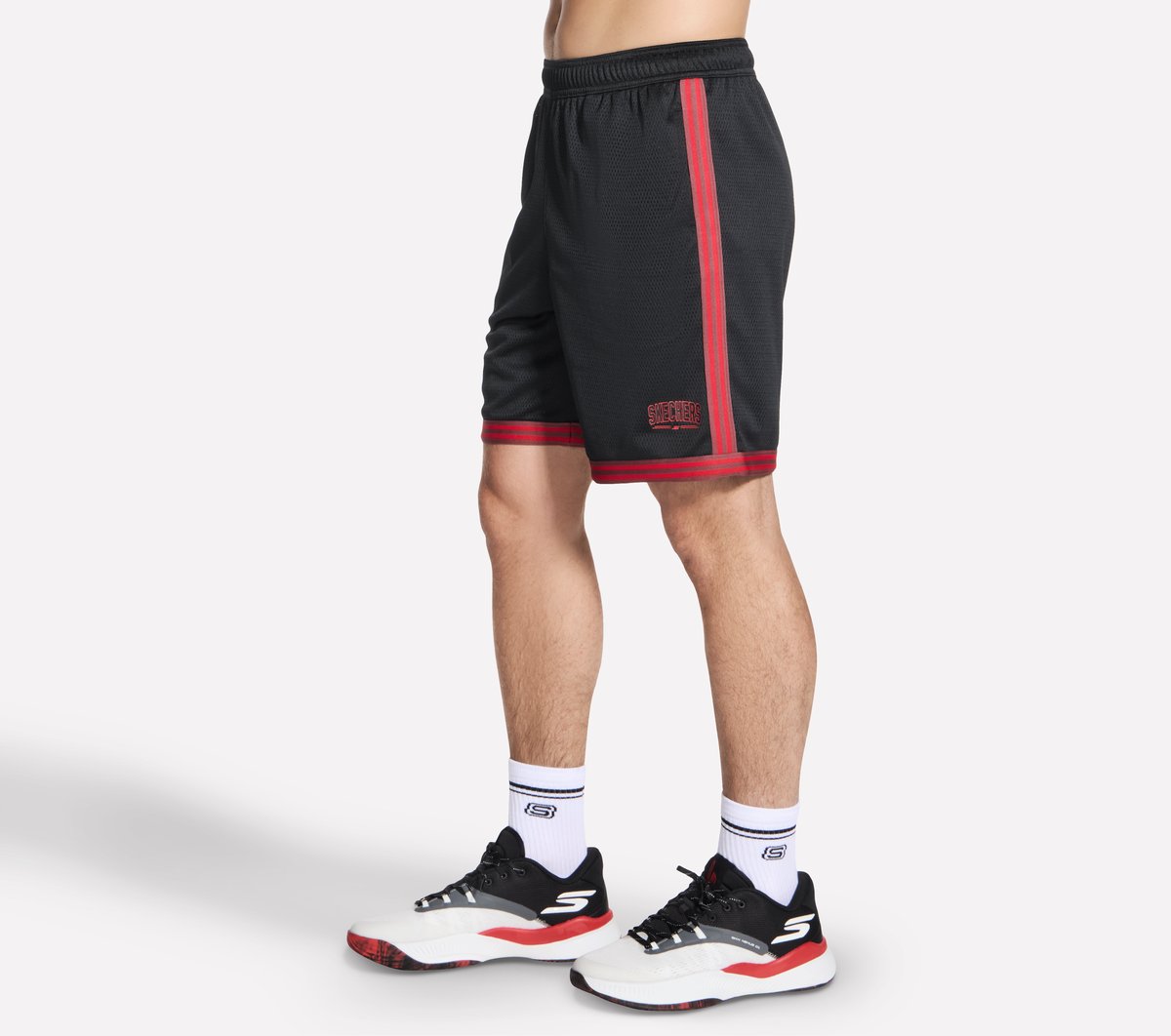 Men Skechers Street Basketball 8 Inch Short