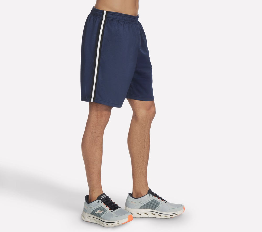 Men Skechers Hoops 7 Inch Colorblocked Short