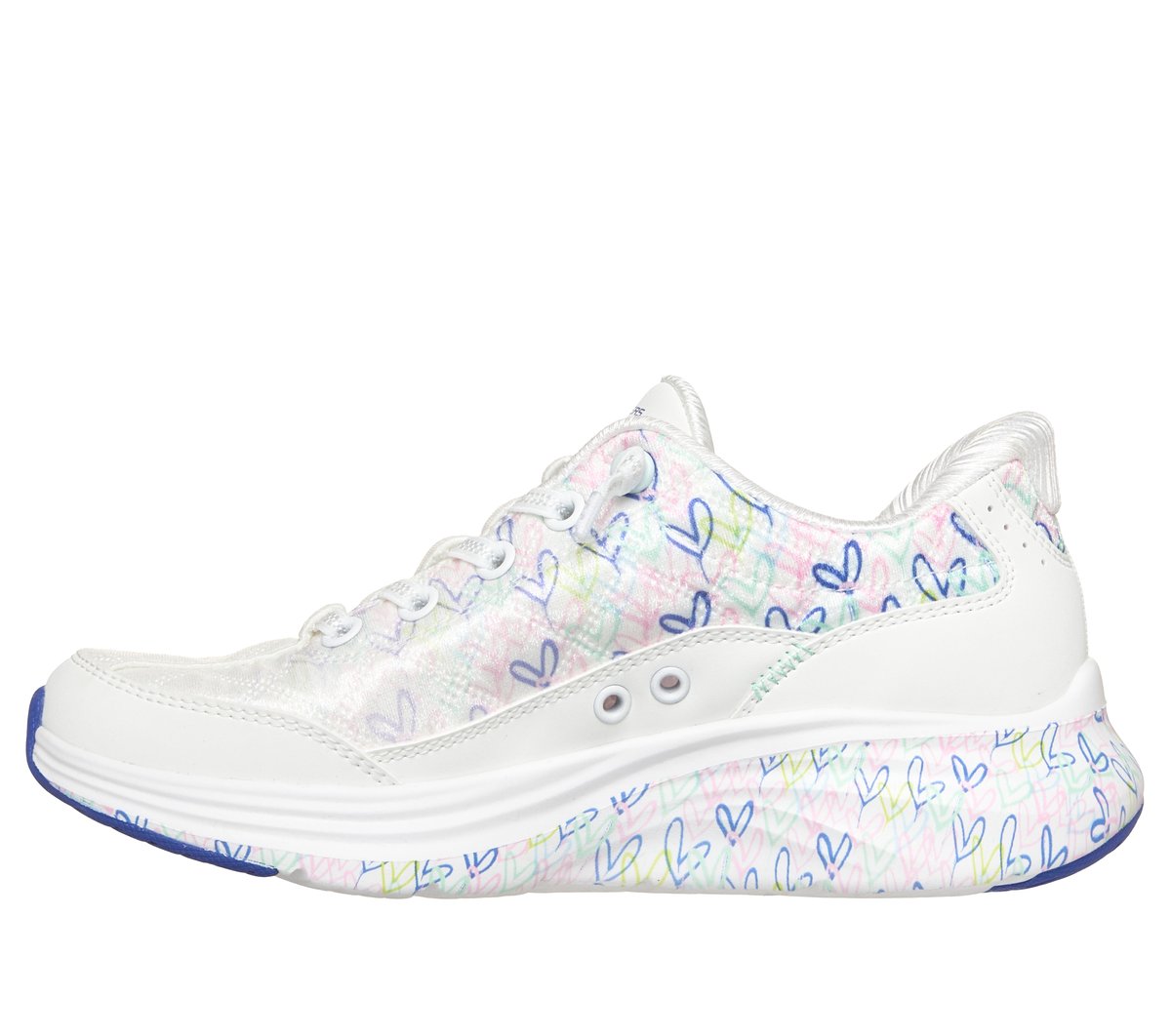 Kids Skechers Slip-ins JGoldcrown: Contour Foam - Cozy Fit Love Notes