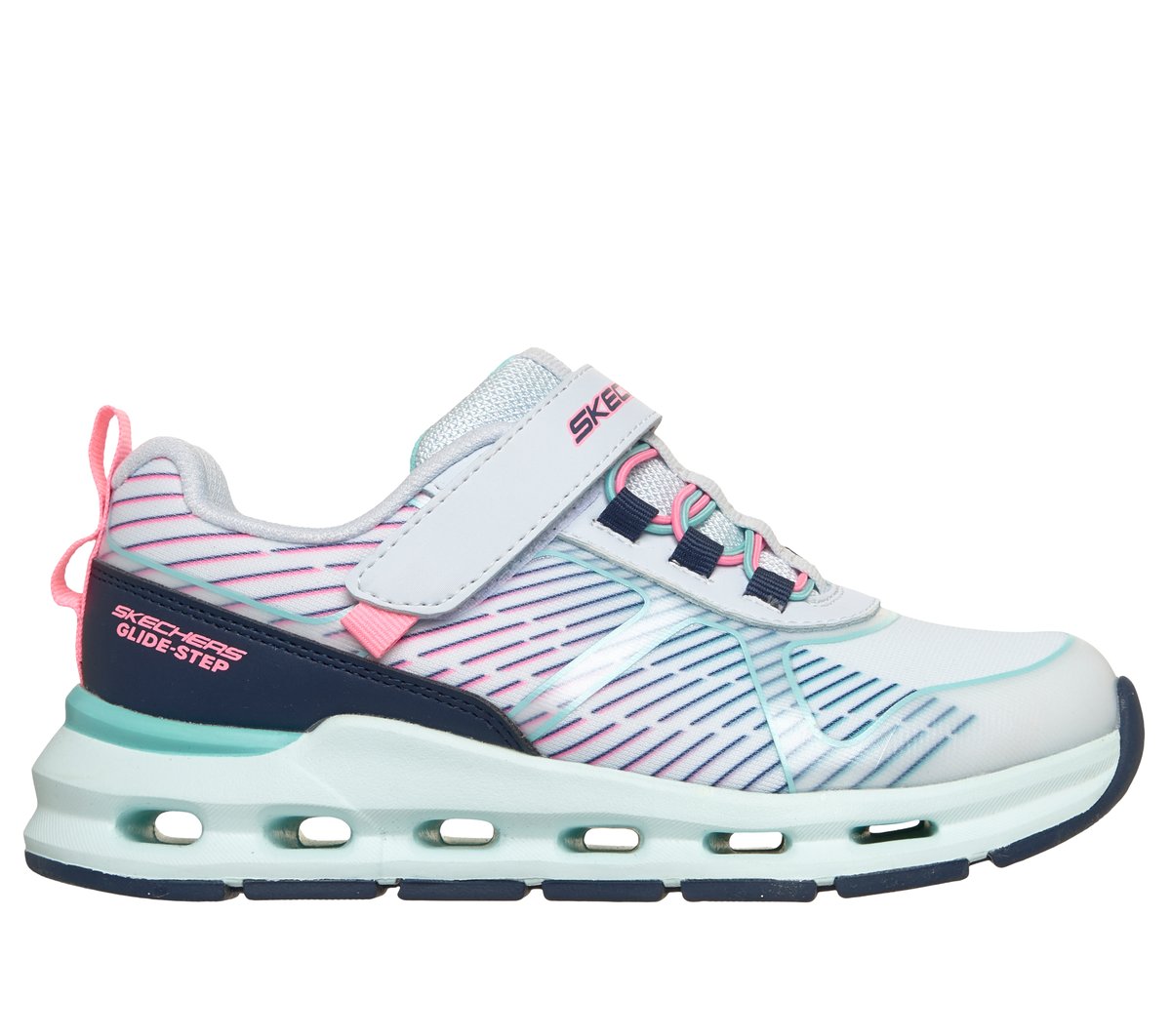 Kids Skechers Glide-Step Plus - Sprint Lines