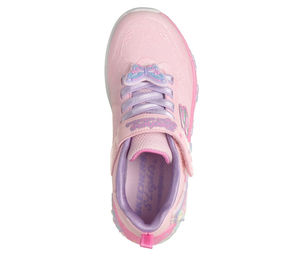 Kids Skechers S-Lights: Butterfly Bliss