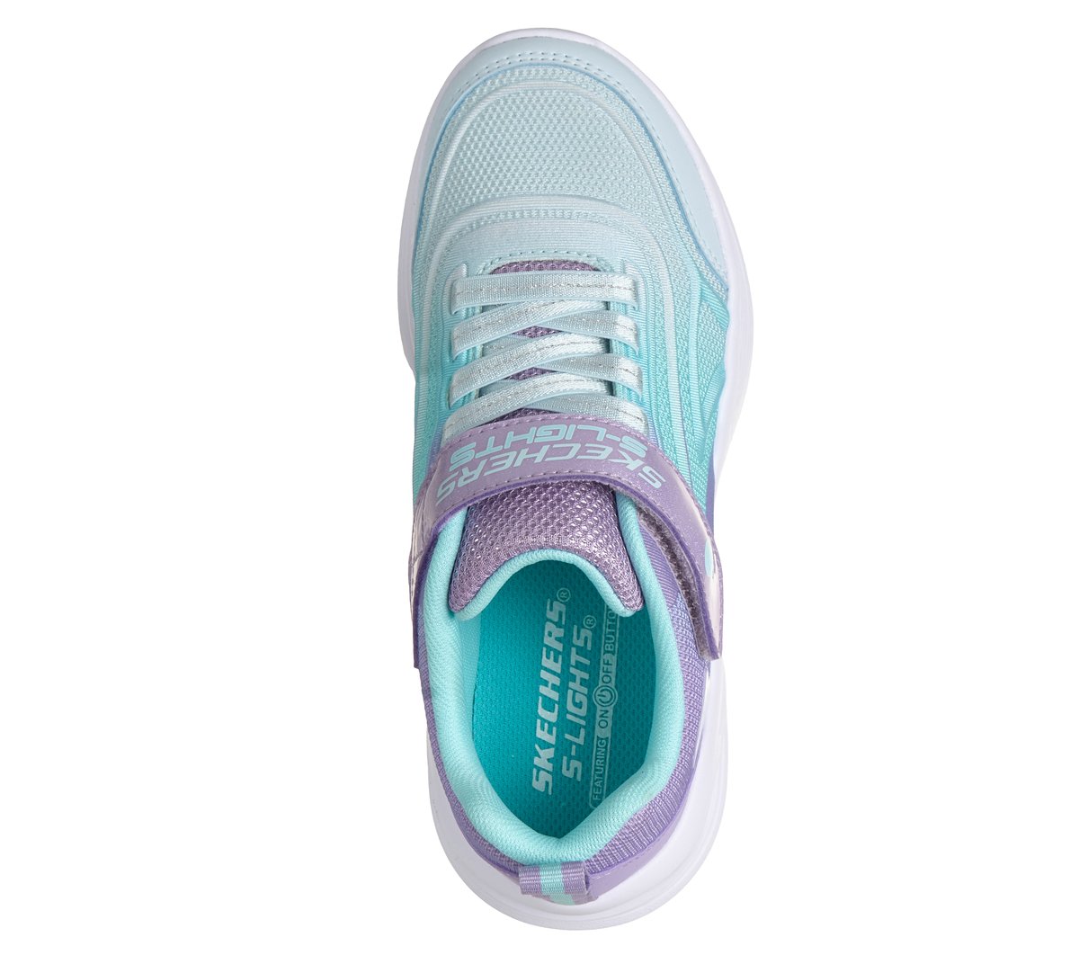 Kids Skechers S-Lights: Sola Glow - Color Breeze