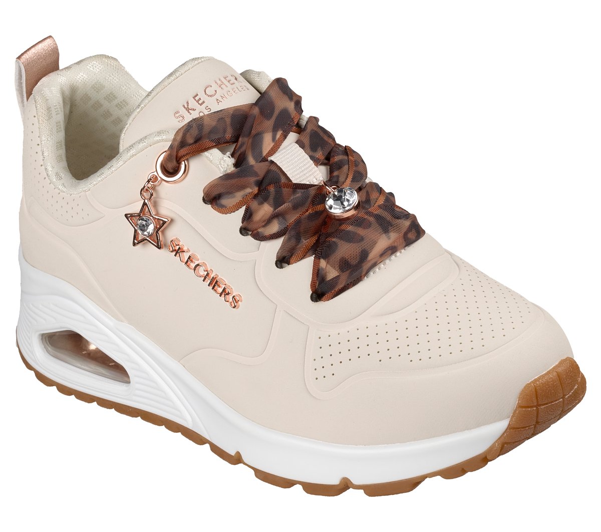 Kids Skechers UNO Gen1 - Leopard Superstar