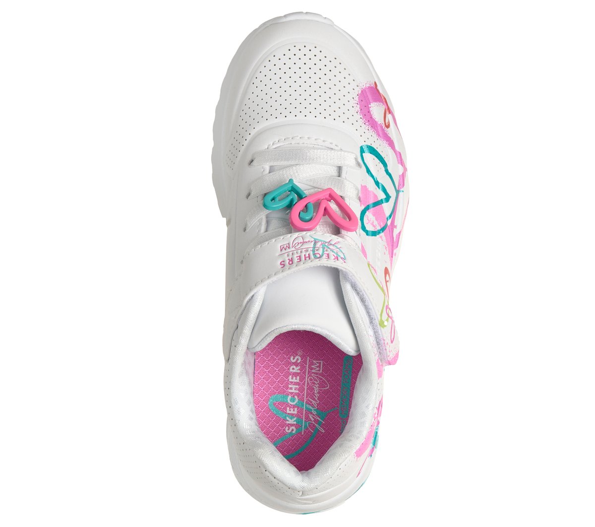 Kids Skechers JGoldcrown: UNO Lite - Heart Status