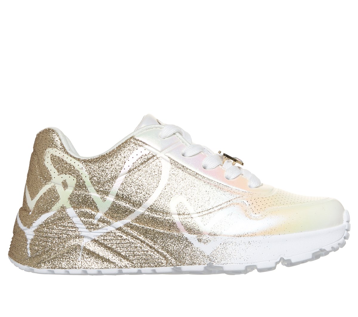 Kids Skechers JGoldcrown: UNO Lite - Heartdust Forever