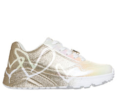 Kids Skechers JGoldcrown: UNO Lite - Heartdust Forever
