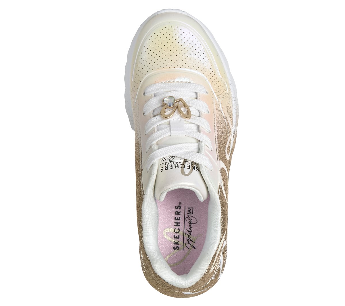 Kids Skechers JGoldcrown: UNO Lite - Heartdust Forever