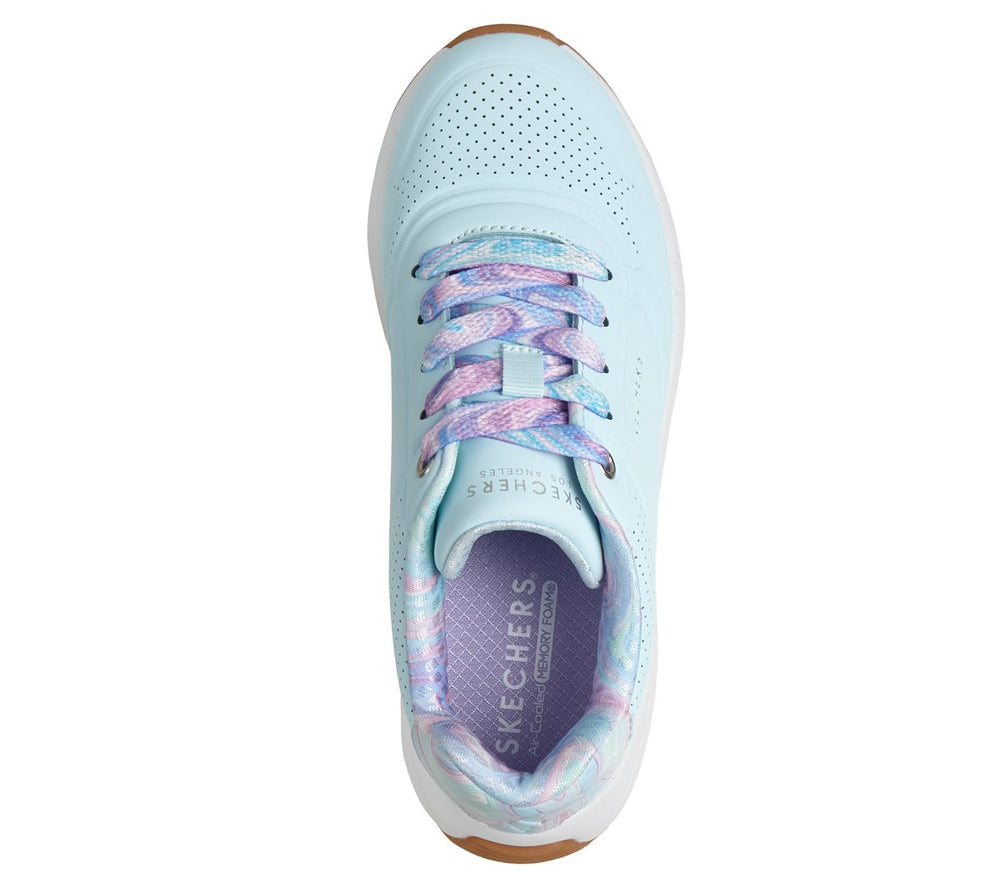 Kids Skechers UNO Lite HI - Swirly Edge