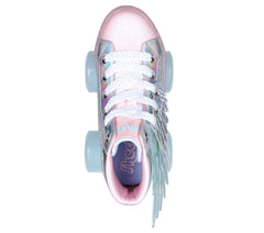 Kids Skechers Twinkle Toes: Shuffle 4 Wheeler - Unicorn Soaring