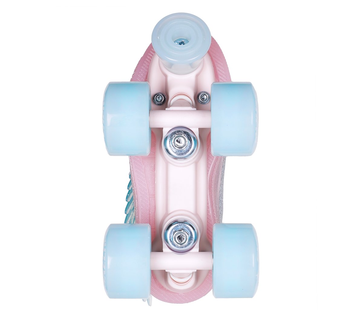 Kids Skechers Twinkle Toes: Shuffle 4 Wheeler - Unicorn Soaring