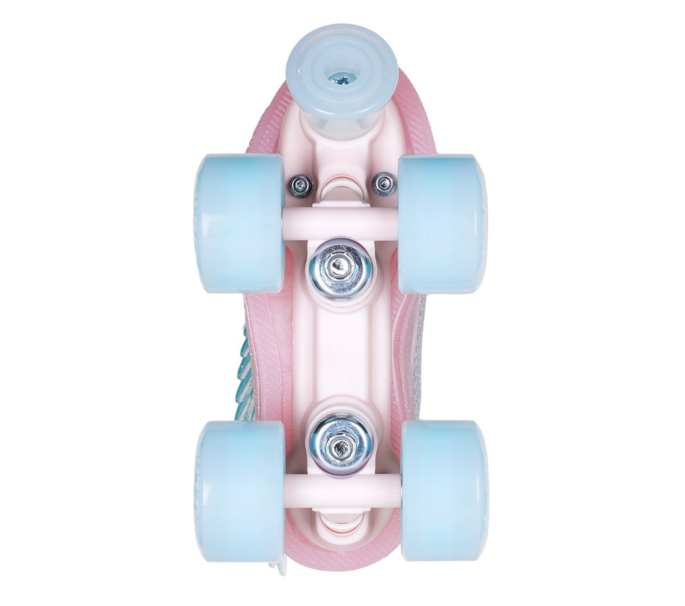 Kids Skechers Twinkle Toes: Shuffle 4 Wheeler - Unicorn Soaring