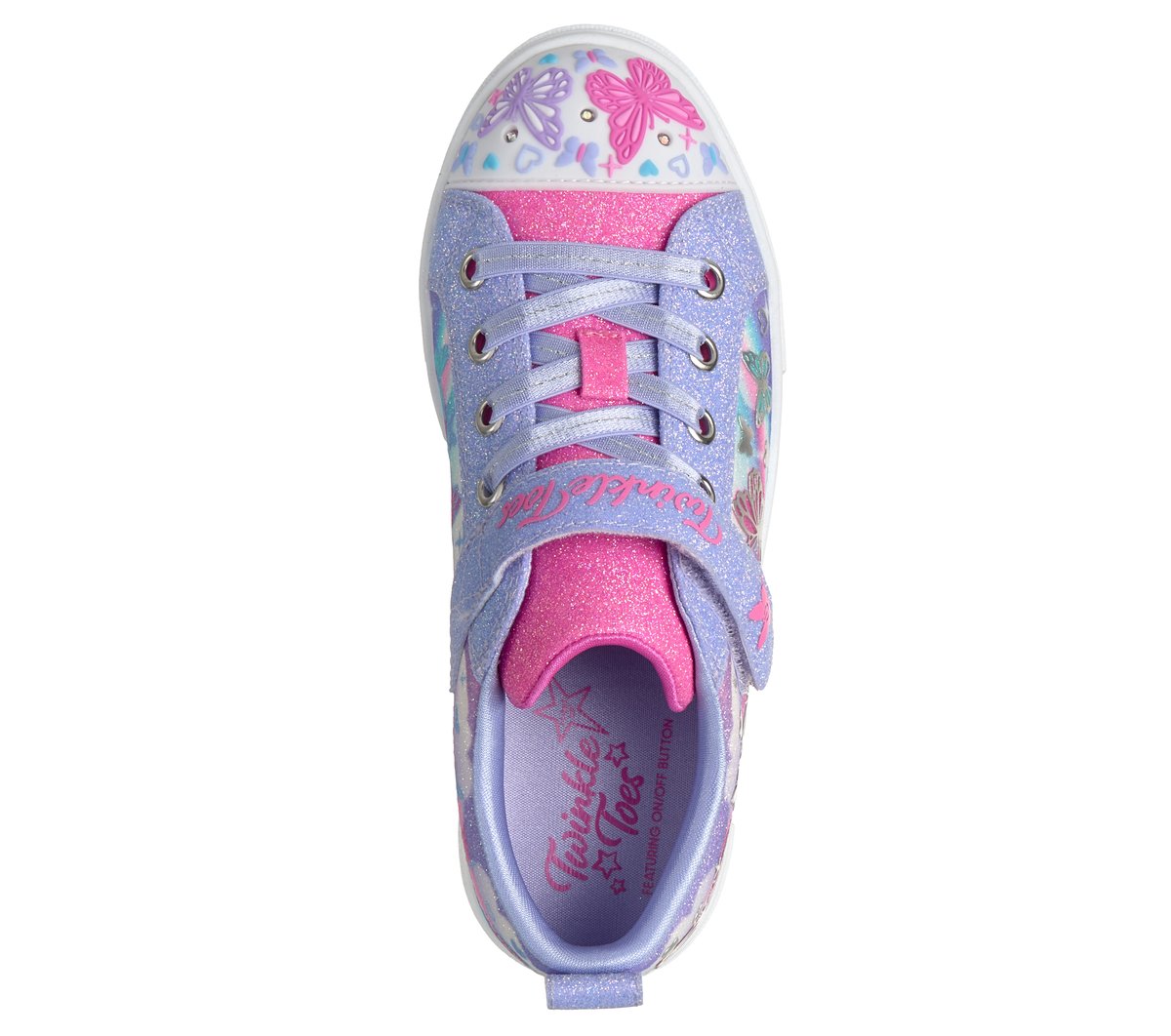 Kids Skechers Twinkle Toes: Twinkle Sparks - Butterfly Sky