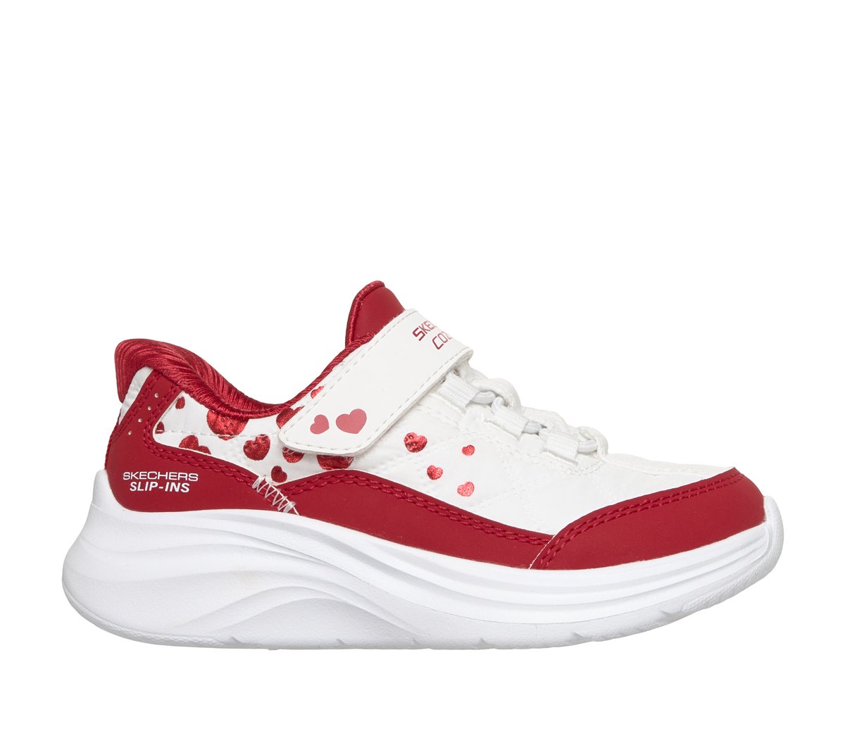 Kids Skechers Slip-ins: Comfy Sprints - Cozy Fit Heartdream