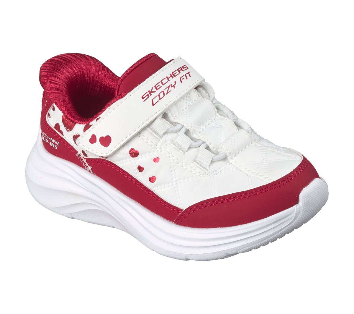 Kids Skechers Slip-ins: Comfy Sprints - Cozy Fit Heartdream
