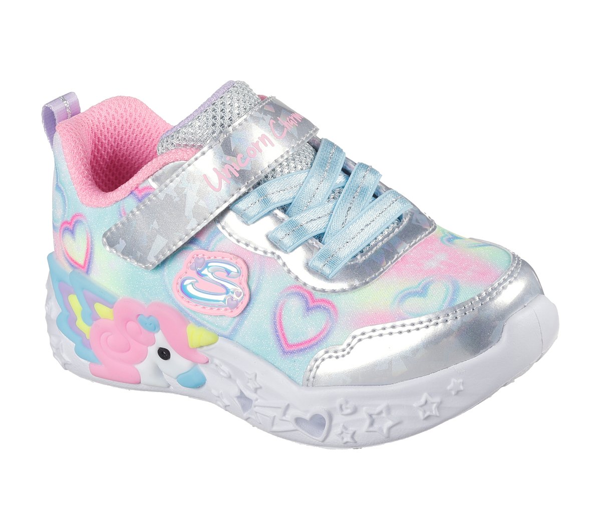Kids Skechers Unicorn Charmer - Lil Heart Sparkles