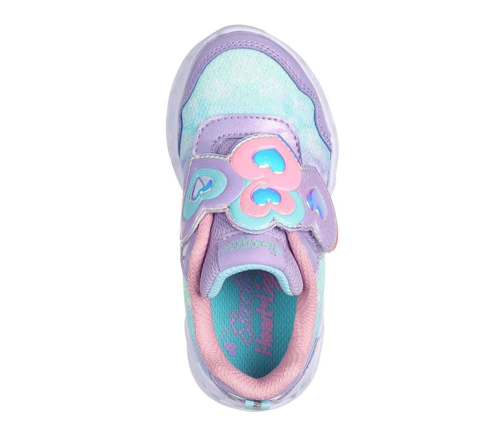 Kids Skechers Heart Lights - Lovin Reflection