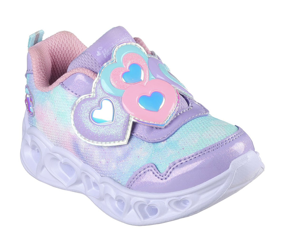 Kids Skechers Heart Lights - Lovin Reflection