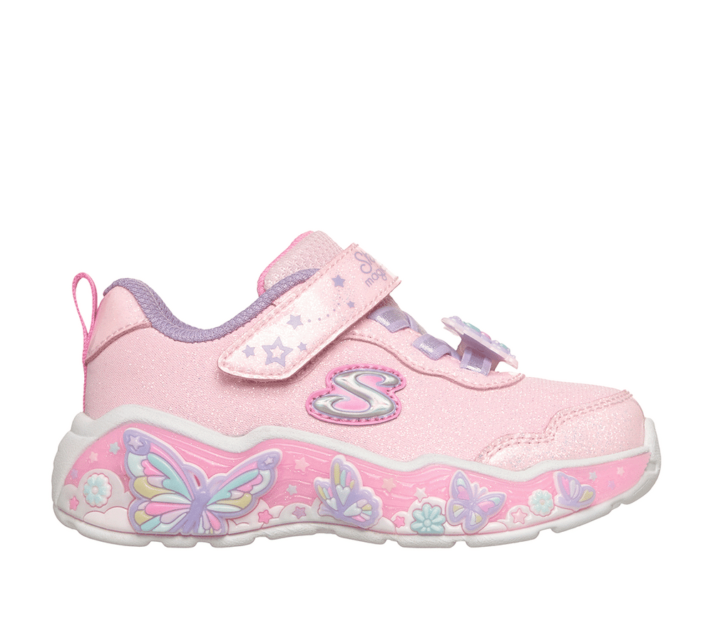 Kids Skechers S-Lights: Lil Butterfly Bliss