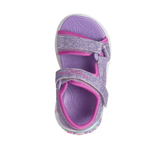Kids Skechers S-Lights: Mermaid Dreams Sandal - Marina Bliss