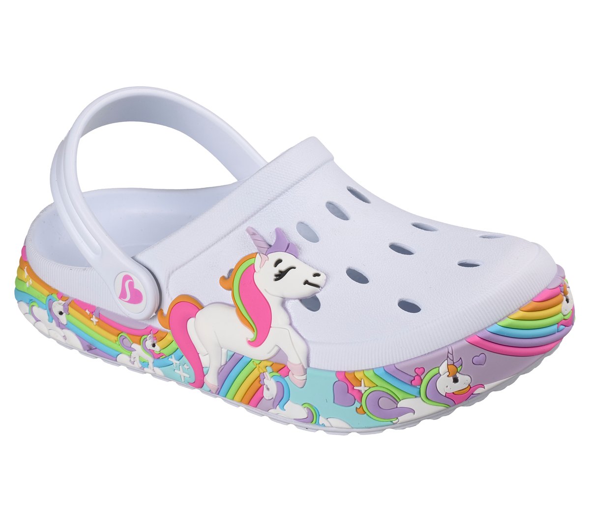 Kids Skechers Foamies: Summer Scene - Rainbow Wish