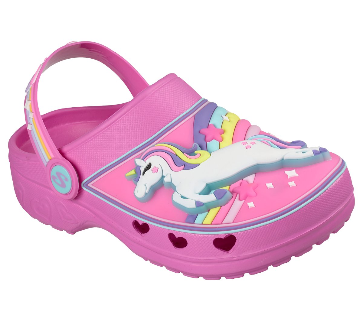 Kids Skechers Foamies: Heart Charmer - Magic Glow