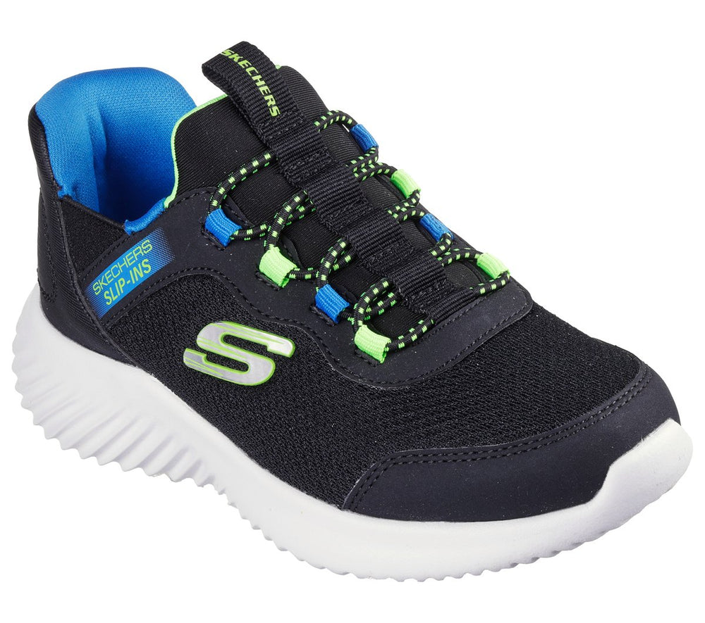 Kids Skechers Slip-ins: Bounder - Brisk-Burst