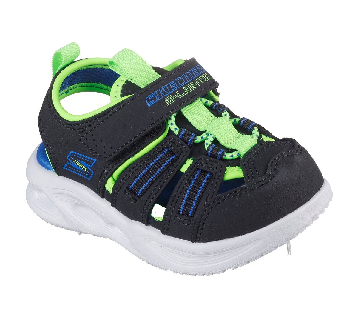 Kids Skechers S-Lights: Sola Glow Sandal
