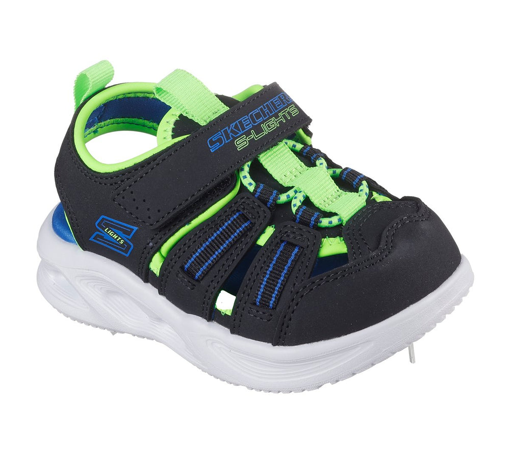 Kids Skechers S-Lights: Sola Glow Sandal
